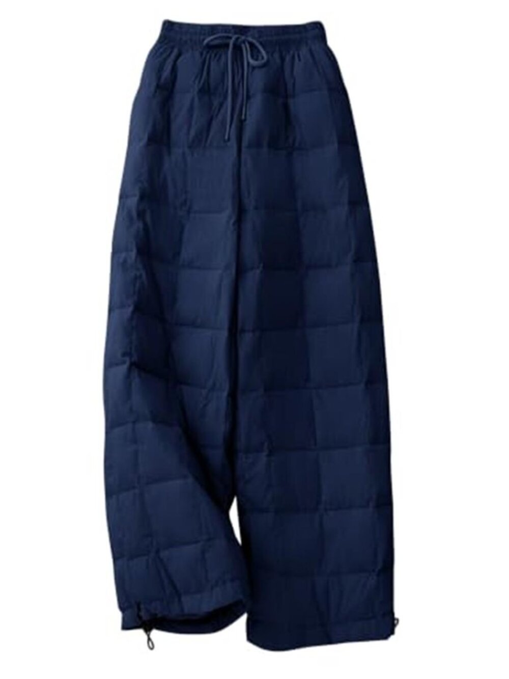 Women's Winter Pants Lightweight Quilted Puffy Baggy Snow Pants